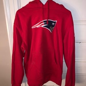 Red Patriots hoodie